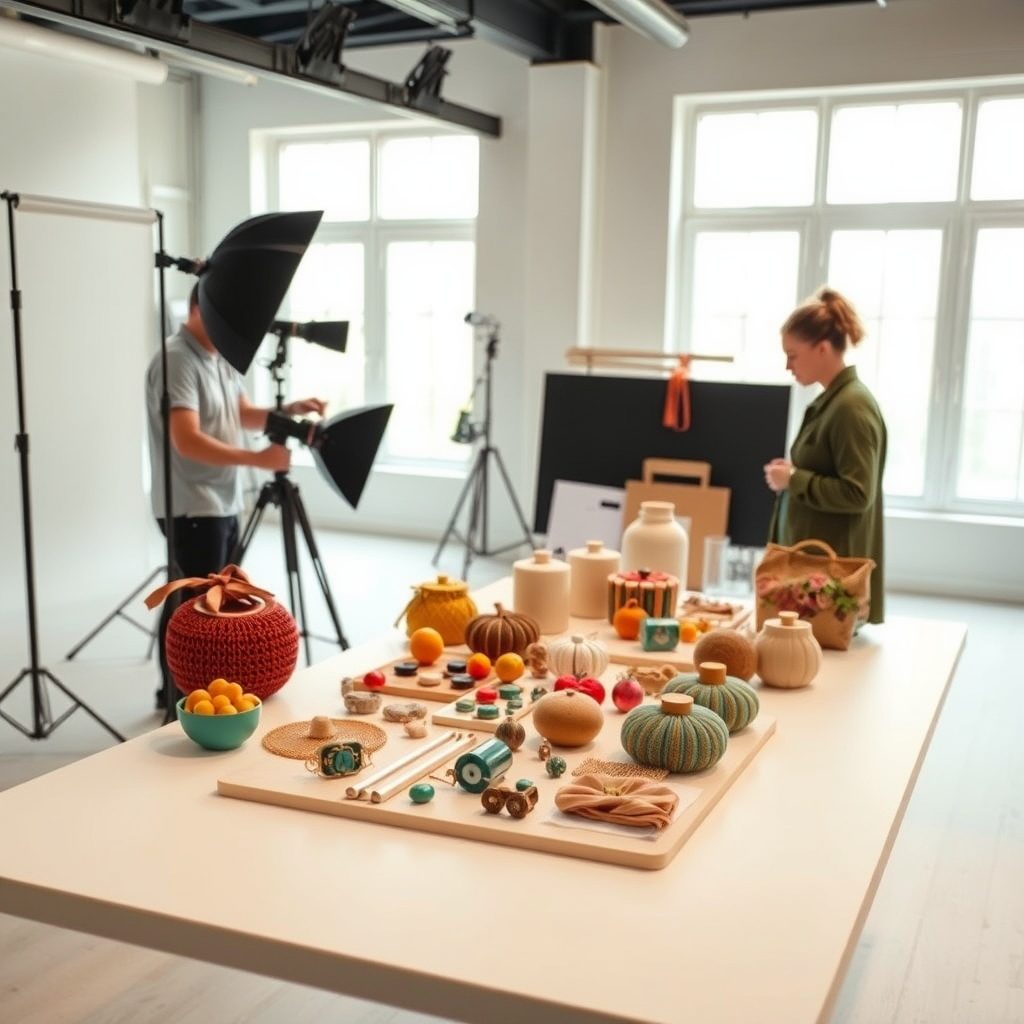 Product photography studio